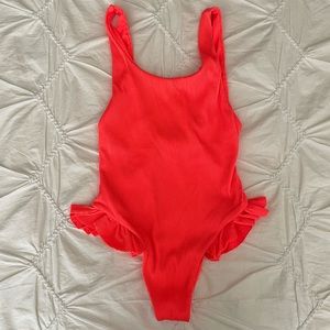 Kittenish X Amore & Sorvete Orange One Piece